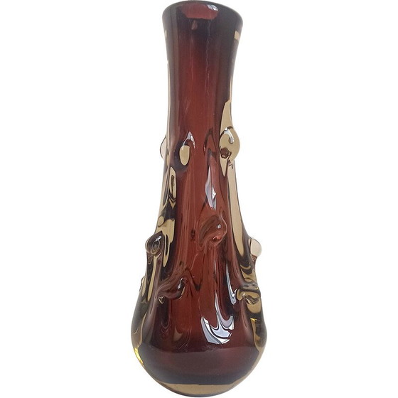 Image 1 of Vintage Murano glass vase, 1970