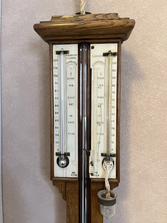 Image 1 of baromètre à bâton anglais