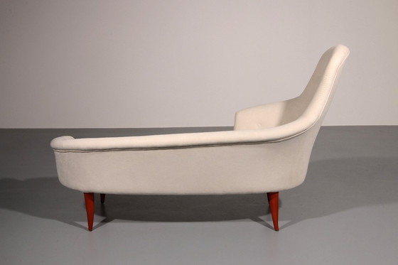 Image 1 of Chaise Lounge by Kerstin Hörlin-Holmquist for Nordiska Kompaniet, 1950s