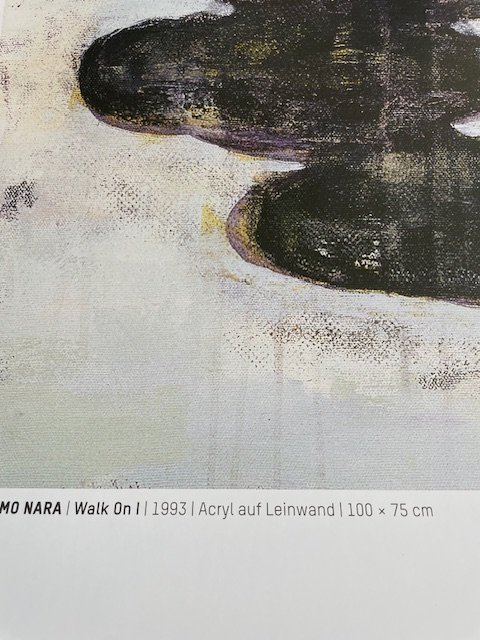 Image 1 of Yoshimoto Nara, Walk On I, 1993, Dauerleihgabe im Toyota Municipal Museum of Art, Copyright Yoshimoto Nara 2024