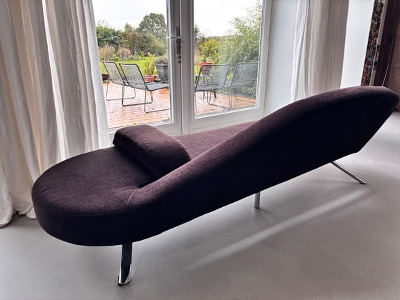 Divano 2,5 posti lussuoso ed elegante – Chaise longue, Velluto (photo 3 of 5)
