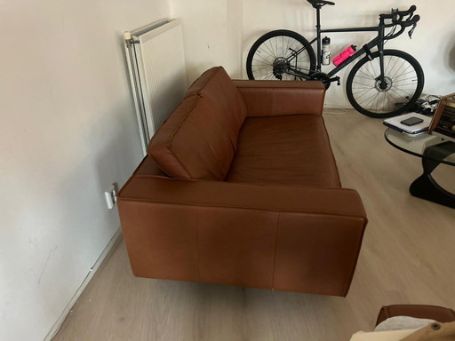 Lederland two beautiful brown leather sofas