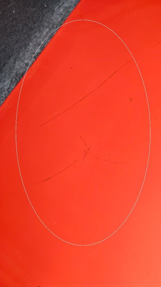 Image 1 of Perchero de pared Tomado rojo blanco Adriaan Dekker