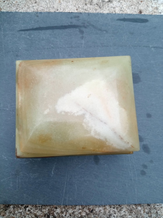 Vintage 60s Italian Onyx Jewelry Box – Decorative Objects, Stone (photo 5 of 9)
