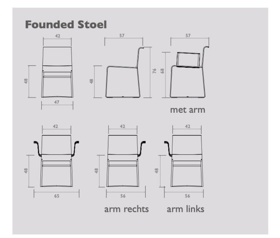 Image 1 of 4 x Qliv Founded Stühle - Ausstellungsmodelle