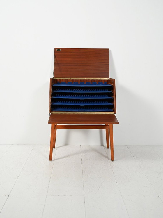 Image 1 of Mobile portaposate vintage svedese in mogano di Stig-bolaget