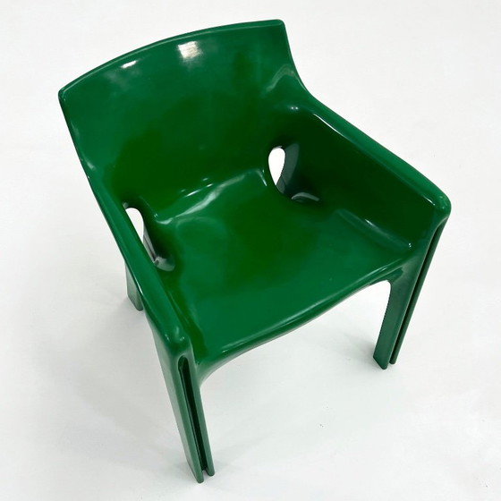 Fauteuil Gaudi Vert par Vico Magistretti pour Artemide, 1970s – Plastic (photo 7 of 11)