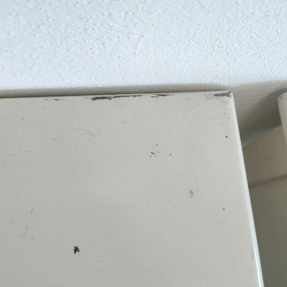 Image 1 of Set of 2 vintage Brocante side tables, plant table, coffee table, hallway cabinet with drawer
