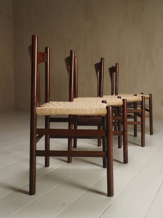 Image 1 of ensemble de chaises danoises