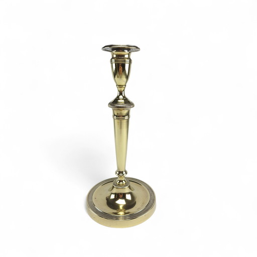 1 pair of brass candlesticks Antique Vintage