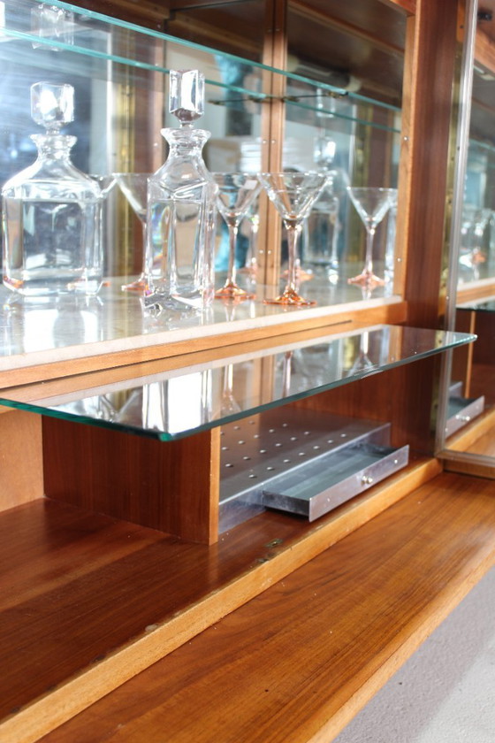 Image 1 of Vintage beverage cabinet, sideboard 1950s