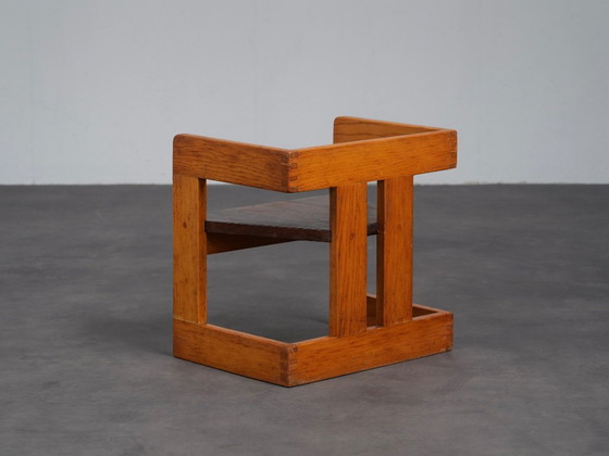 Rara Sedia per Bambini Art Déco di Pander, Paesi Bassi, anni '30 – Sedie da pranzo, Wood (photo 6 of 11)