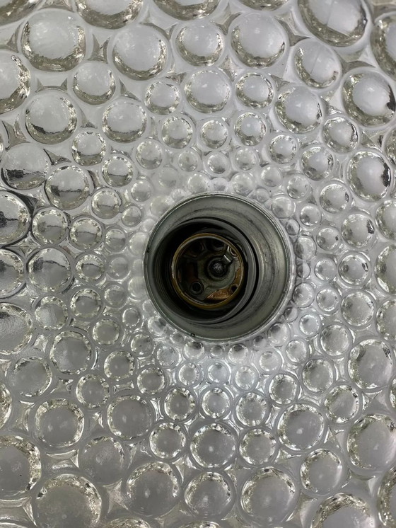 Image 1 of Lampada a sospensione anni '60 e '70, lampada da soffitto in vetro, design Space Age anni '60