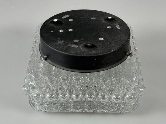 Plafoniera o lampada da parete anni '60 '70 Bubble Glass Germany Space Age Design – Plafoniere, Metallo (photo 11 of 17)