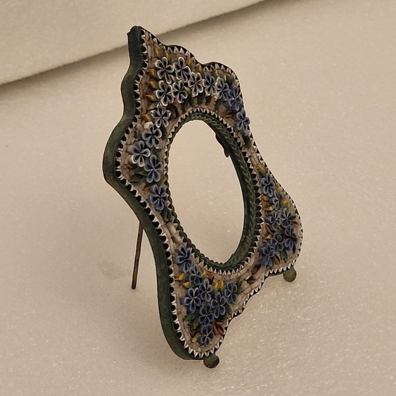 Image 1 of Cornice in micromosaico e bronzo, Italia, circa 1900