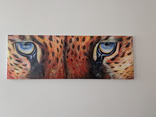 Jaguaraugen-Gemälde