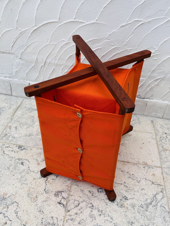 Image 1 of Porte-revue en tissus vintage 