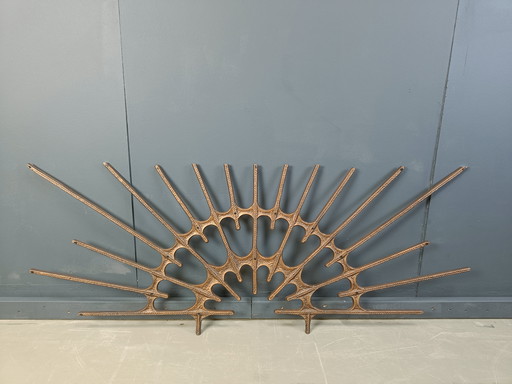 Large Brutalist Wall Sculpture, 1970s