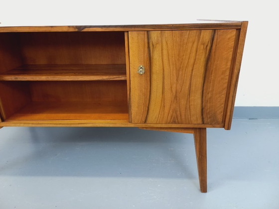 Image 1 of Double-sided executive desk in vintage Scandinavian style rosewood from the 1960s