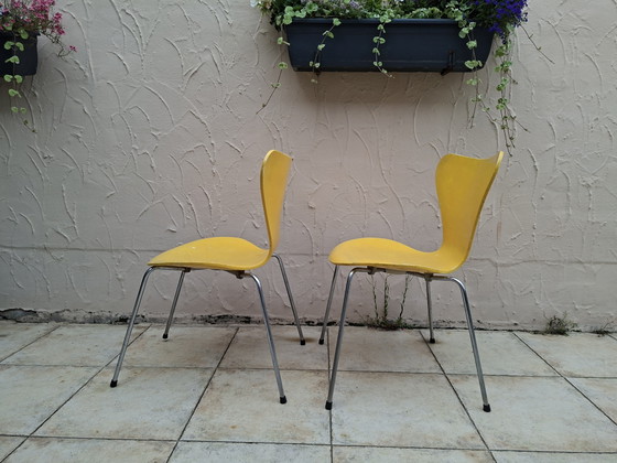 Image 1 of 2 x vlinderstoel Arne Jacobsen Fritz Hansen