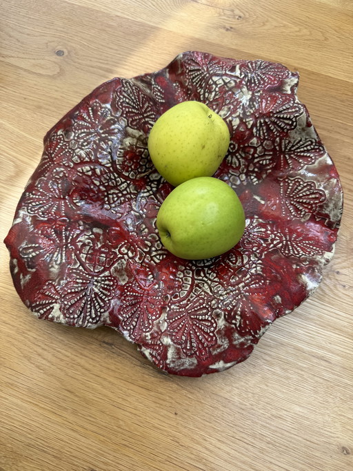 Ceramic decorative fruit plate