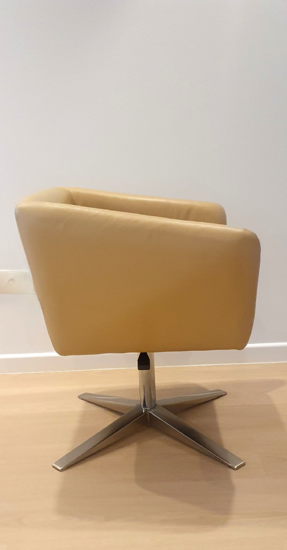 6 sedie da pranzo in pelle Artisoft Design – Chrome, Leather (photo 5 of 8)