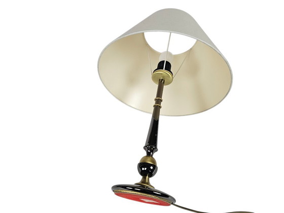 Image 1 of B + M Leuchten - brass - table lamp - classic - Germany - 80s