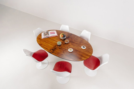 Image 1 of Oval Dining Table in Rosewood by Maurice Burke for Arkana, England, 1960s