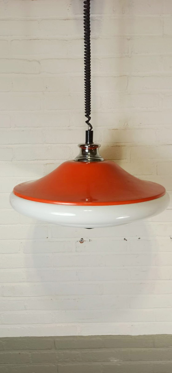 Image 1 of Space Age Pullout Pendant Lamp