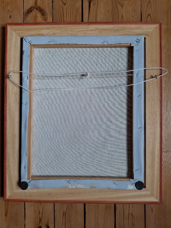 Image 1 of Olio su tela firmato e incorniciato da Tamara de Lempicka 'In piena estate 1928' Art Deco