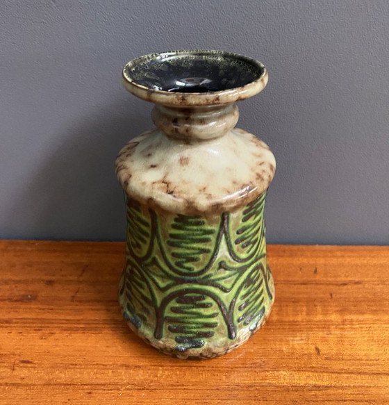 Image 1 of Strehla vase model 1228 1970s German Pottery
