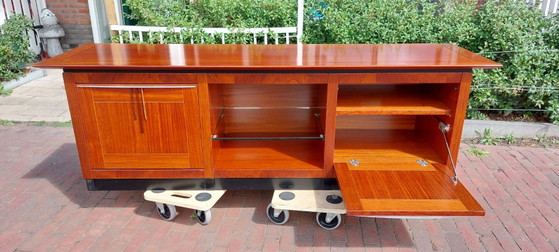 Tv Meubel Art Deco Stijl – schuitema, tv-meubelen, Glass, Metal (photo 6 of 6)