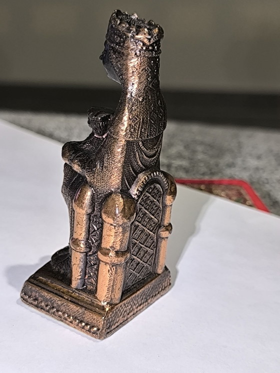 Vierge Noire de Montserrat, Sculptures, Métal (photo 4 sur 10)