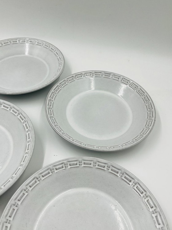 Image 1 of Set di 4 piatti fondi Karl Leutner Ceramano Epsilon
