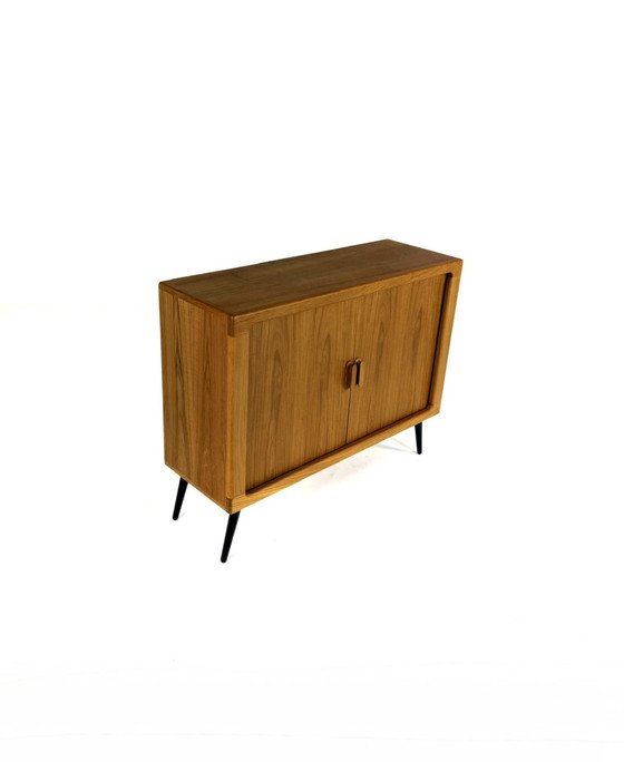 Image 1 of Pensile vintage in teak, Silkenborg Møbelfabrik '80