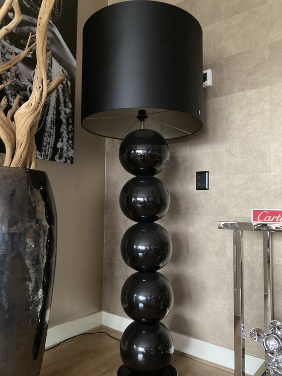 Image 1 of Stout Milano Stehlampe, schwarz, 5 Kugeln, Eric Kuster-Stil