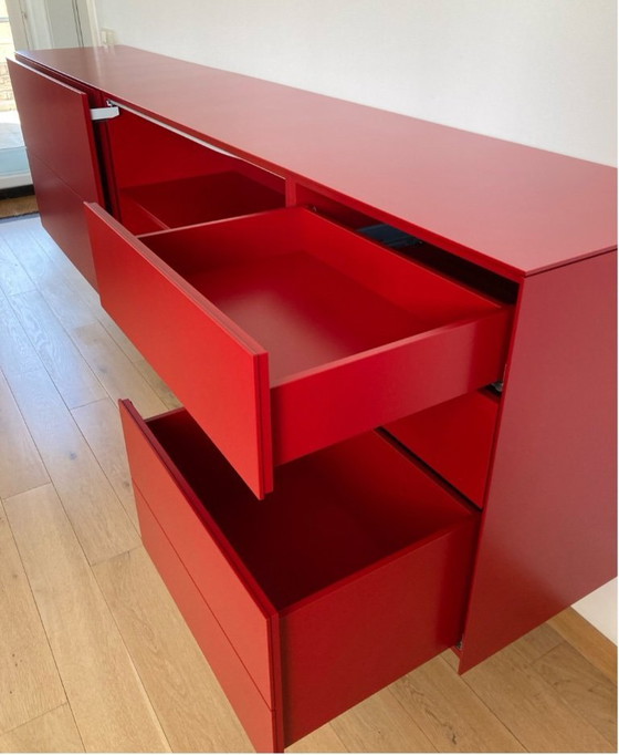 Image 1 of EXCLUSIVE red designer sideboard Kettnaker Soma!