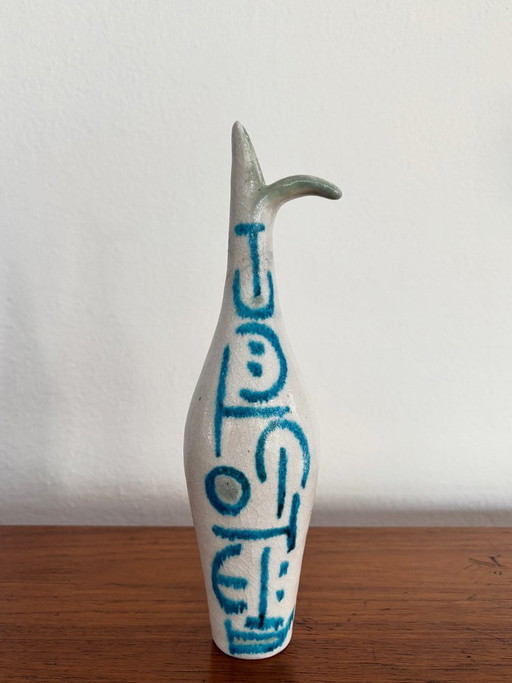 Vaso in ceramica di Guido Gambone, Italia, anni '50