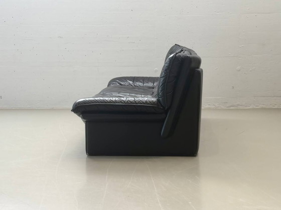 Image 1 of Nicoletti Salotti für Avanti Ledersofa – Italien, 1980er