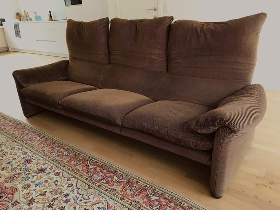 Image 1 of Ensemble canapé Cassina Maralunga – 3 places + 1 place