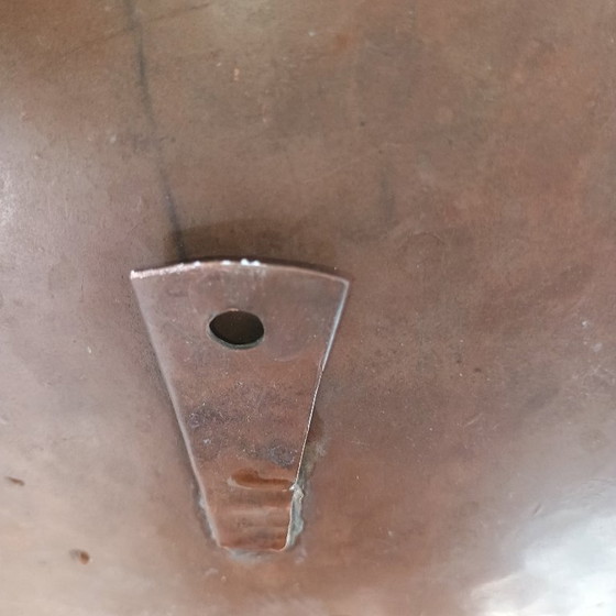 Image 1 of Grande placca da parete in rame lavorata a mano