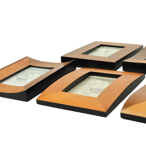 Image 1 of Set van 5 Schetsen Kunst Roger Vansevenant (1922-2013)