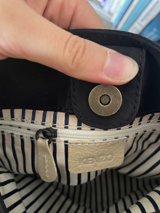 Bolso Kenzo Button – Bolsos cubo, Leather, Textile (photo 7 of 7)