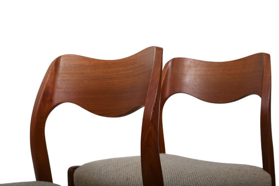 Image 1 of Conjunto de cuatro sillas de Niels Otto Møller, modelo n.º 71