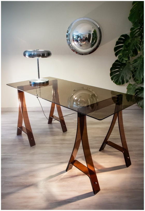 Image 1 of Progetto di uffici realizzato da Gacita e Tiberi per Roche Bobois, 1970.