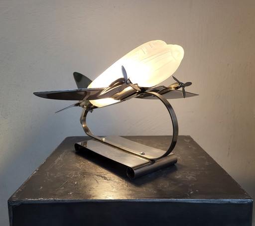 Vintage 'Dakota DC-3' Tischlampe