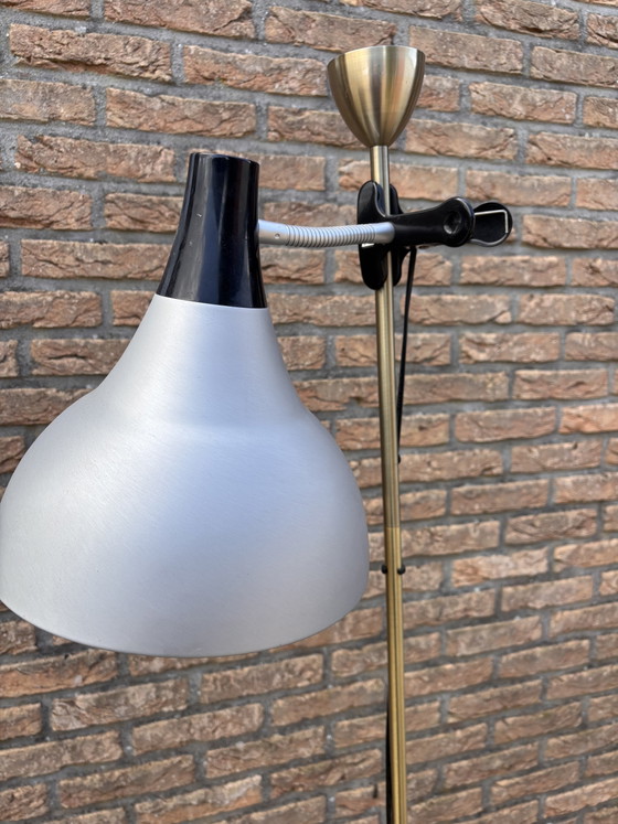 Lampadaires vintage à lumière du jour, années 80-90, lot de 2 – Daylight, Metal, Brass (photo 2 of 7)