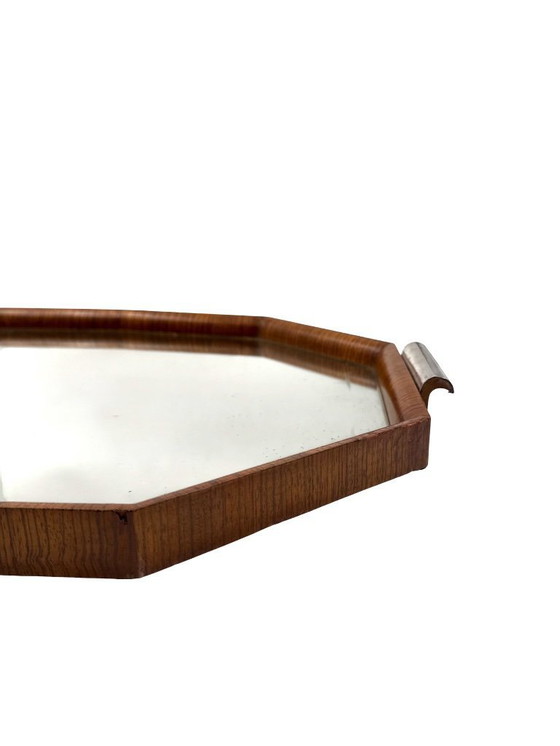 Image 1 of Grande vassoio a specchio moderno, Brasile anni '60