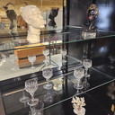 Vintage Chinese vitrinekast / Aziatische kast / Chinoiserie / oosterse kast / display cabinet / bohemian kast
