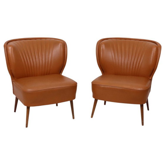 Image 1 of Coppia di sgabelli da cocktail vintage
